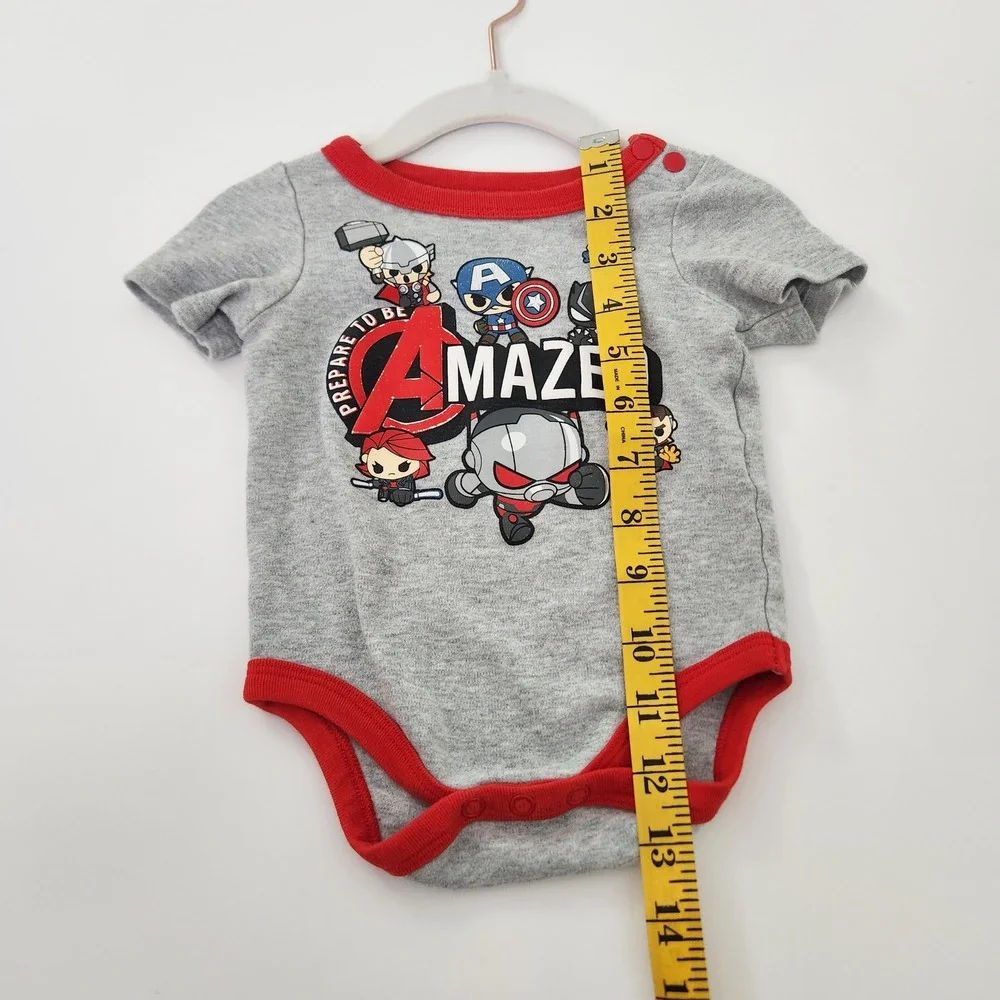 Disney Baby Marvel Avengers‎ Bodysuit size 6-9M